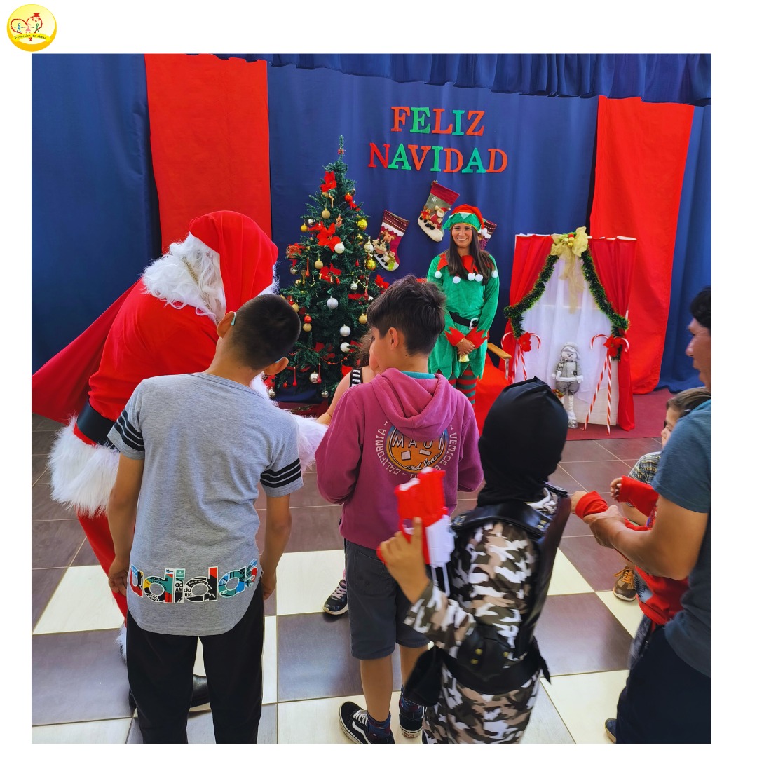 Visita del Viejito Pascuero